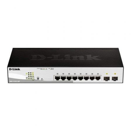 D-Link DGS-1210-10 Switch Gestionado L2 con 8 Puertos Gigabit y 2 SFP D-Link DGS-1210-10 Switch Gestionado L2 con 8 Puertos Gigabit y 2 SFP